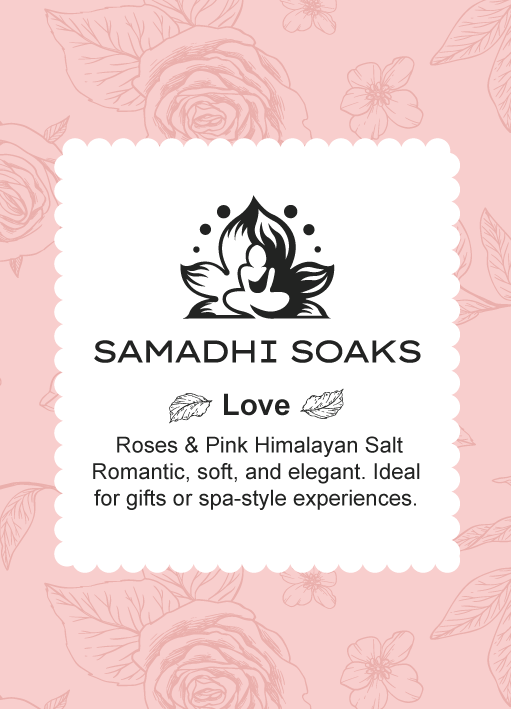 Love — Rose & Himalayan Pink Salt Bath Soak