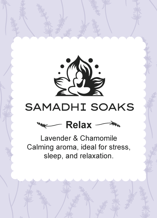 Relax Blend — Lavender & Chamomile Salt Bath