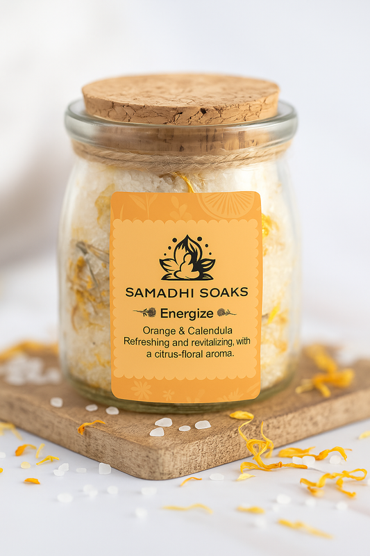 Energize Blend — Orange & Calendula Salt Bath